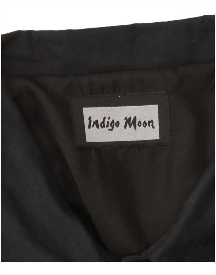 INDIGO MOON Γυναικείο υπερμεγέθη μπουφάν UK 22 3XL Black Butterfly