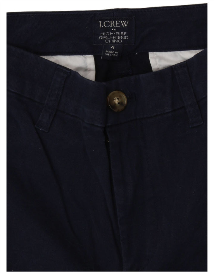 Γυναικείο παντελόνι Chino J. Crew US 4 Small W28 L27 Navy Blue Classic