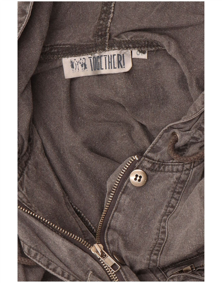 Γυναικεία φόρμα TOGETHER με κουκούλα UK 14 Medium Grey