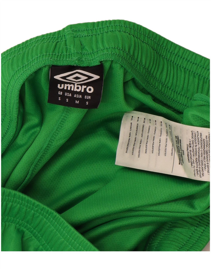 Ανδρικό αθλητικό σορτς Umbro Μικρό πράσινο πολυεστέρα