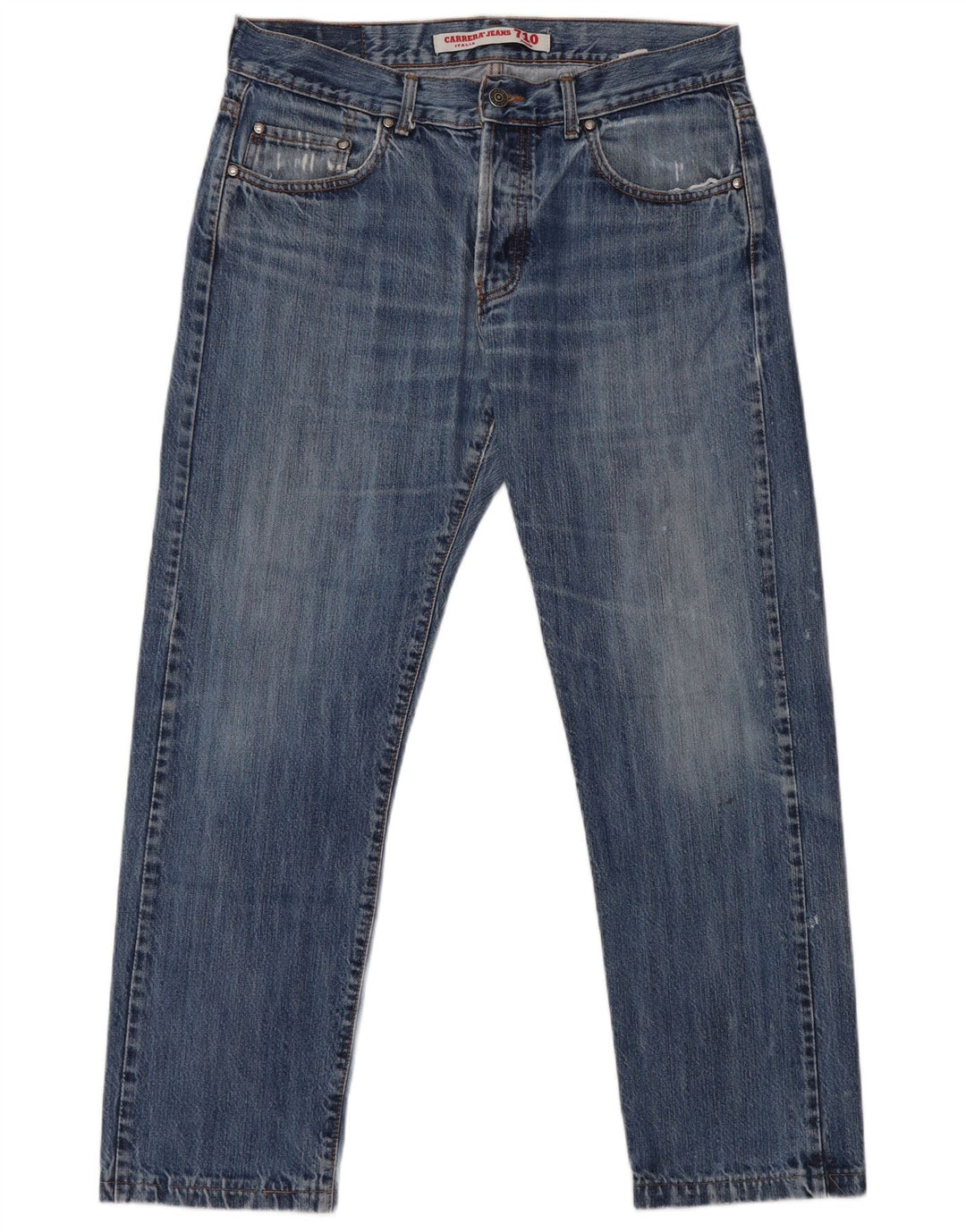 Carrera Ανδρικό 710 Regular Straight Jeans W34 L28 Μπλε βαμβακερό