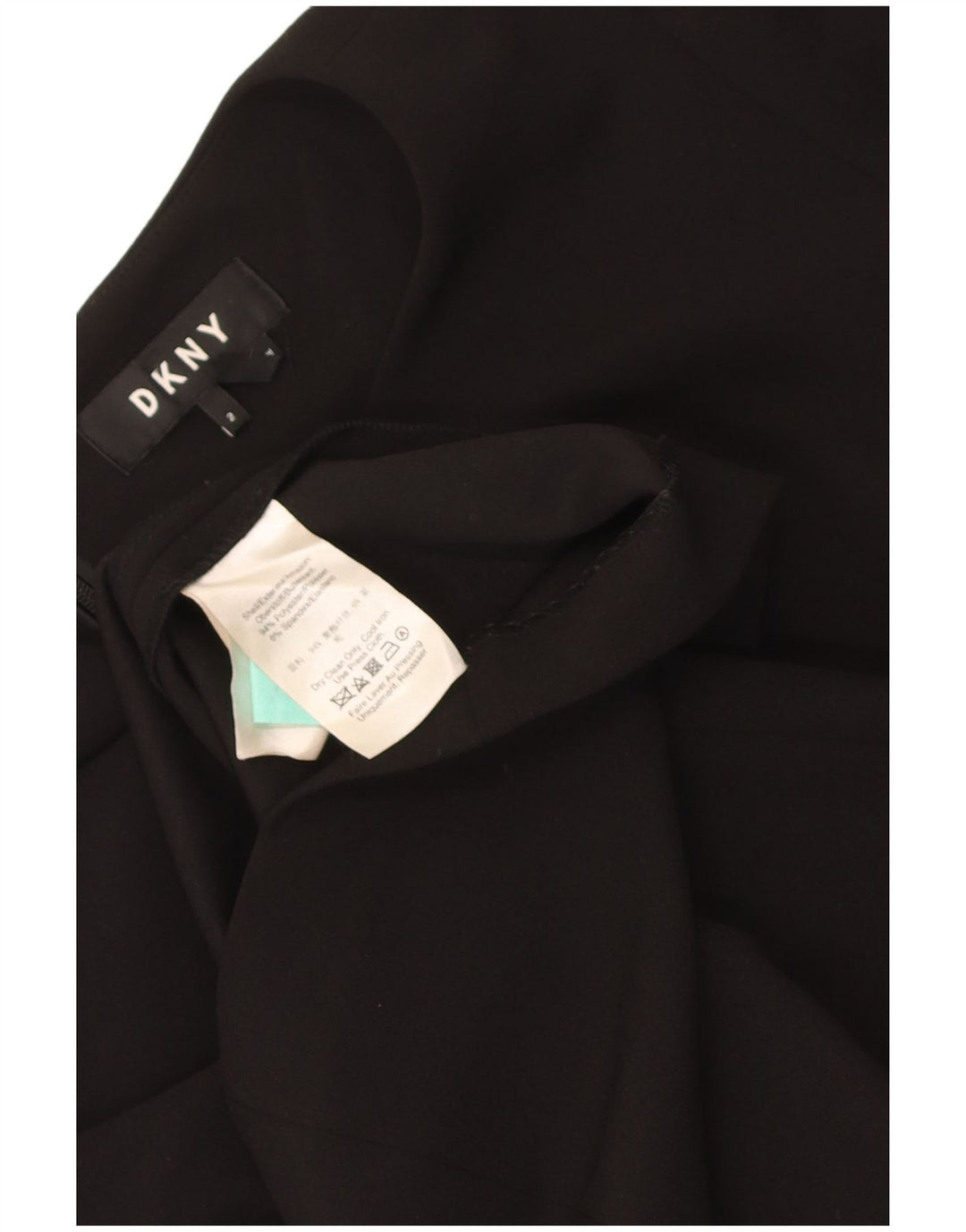 Γυναικείο φόρεμα με μανίκια Dkny 3/4 US 2 XS Μαύρο Πολυεστέρα