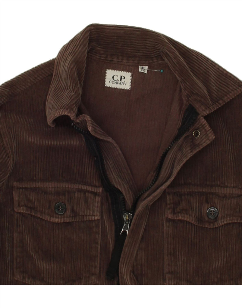 C.P. COMPANY Boys Corduroy Jacket 5-6 Years Brown Cotton Vintage C.P. Company and Second-Hand C.P. Company from Messina Hembry 