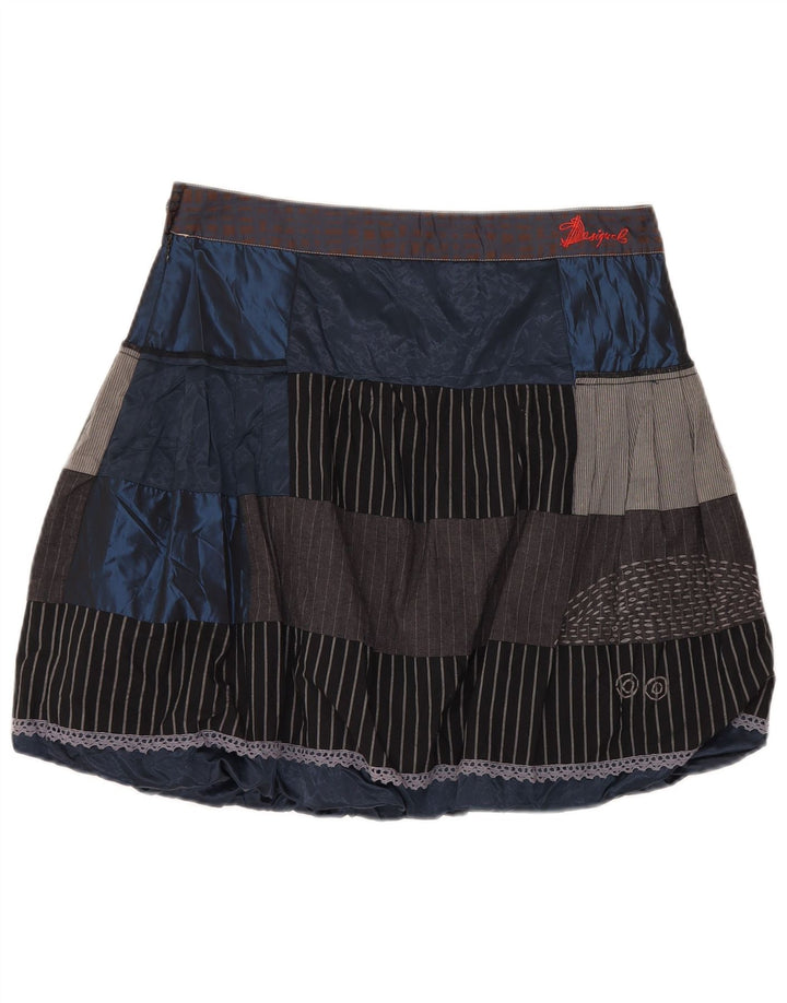 DESIGUAL Γυναικεία Bubble Φούστα EU 40 Medium W32 Πολύχρωμο Patchwork