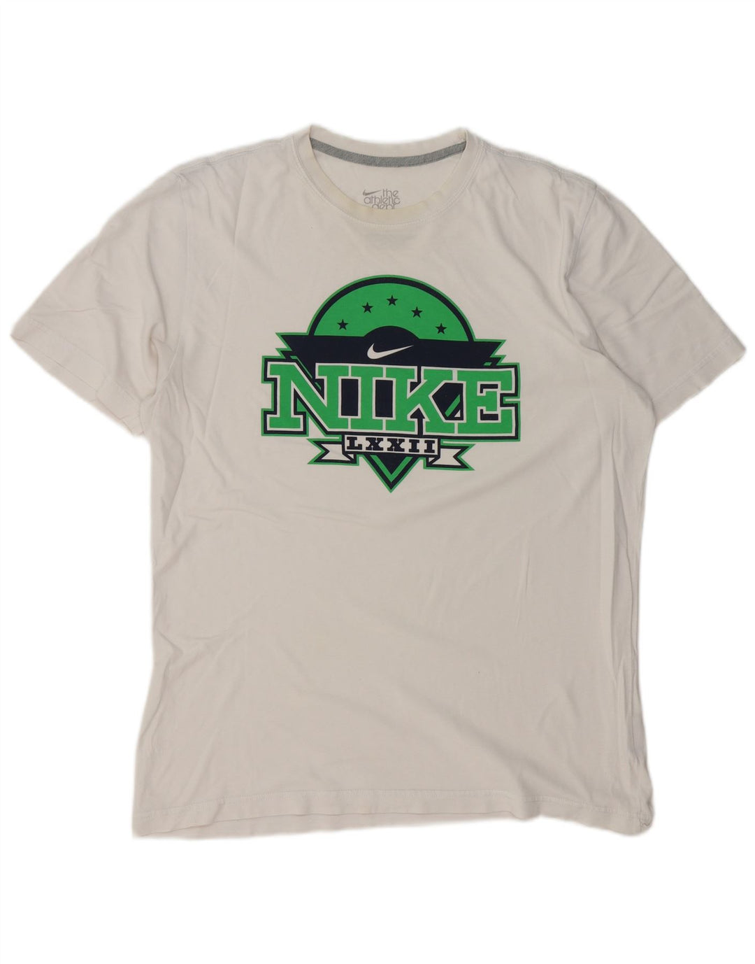 Μπλουζάκι NIKE Ανδρικό Coupe Standard Fit Graphic T-Shirt Top Large White