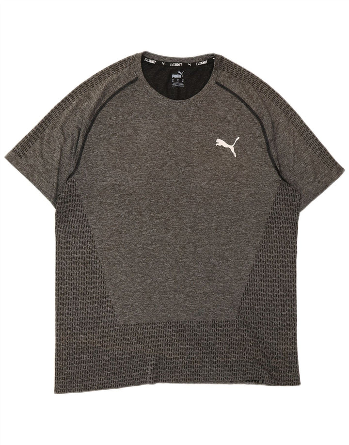 Ανδρικό T-Shirt PUMA Top XL Grey Flecked