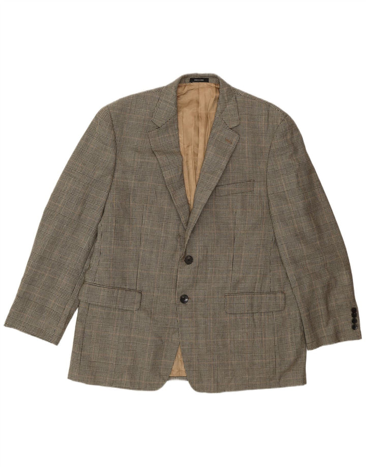 Polo Ralph Lauren Ανδρικό σακάκι 2 κουμπιών UK 44 2XL Beige Houndstooth