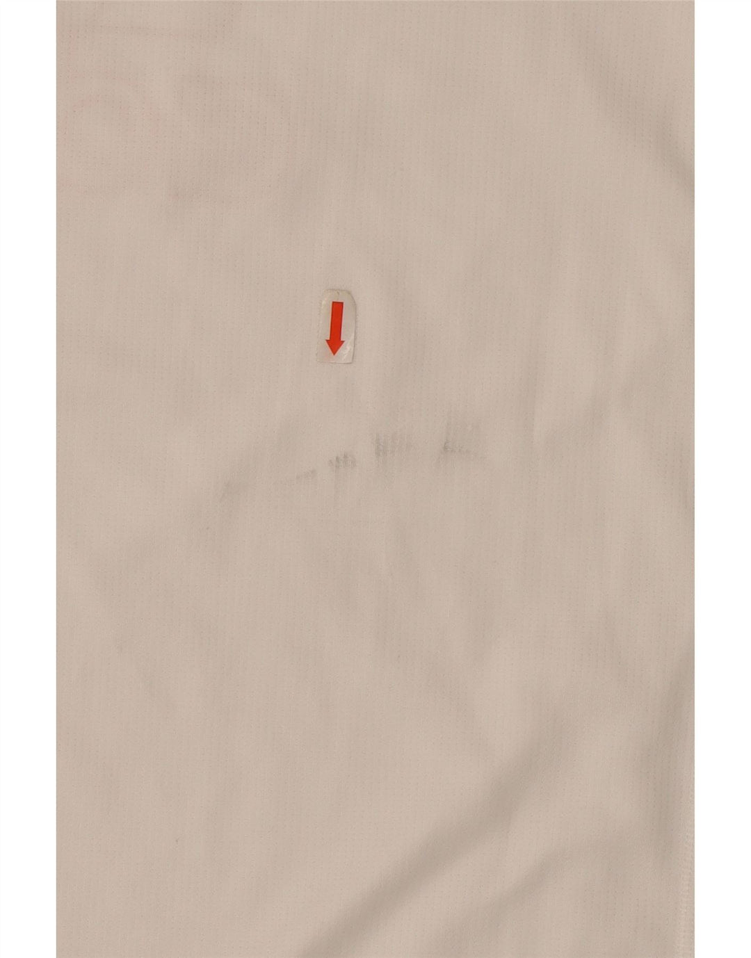 Ανδρικό γραφικό T-shirt για τρέξιμο Adidas, μεσαίο λευκό πολυεστέρας