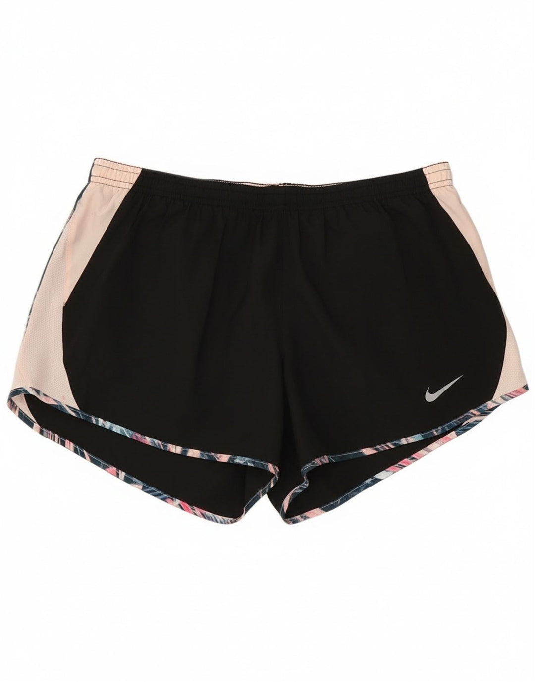 Γυναικείο αθλητικό σορτς Nike Dri Fit UK 14 Μεγάλο μαύρο χρώμα πολυεστέρα