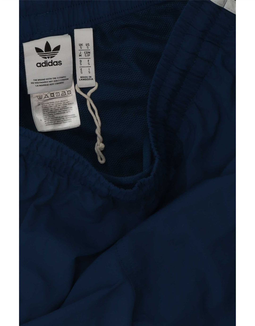Ανδρικό αθλητικό σορτς Adidas Small Blue Polyester Sports
