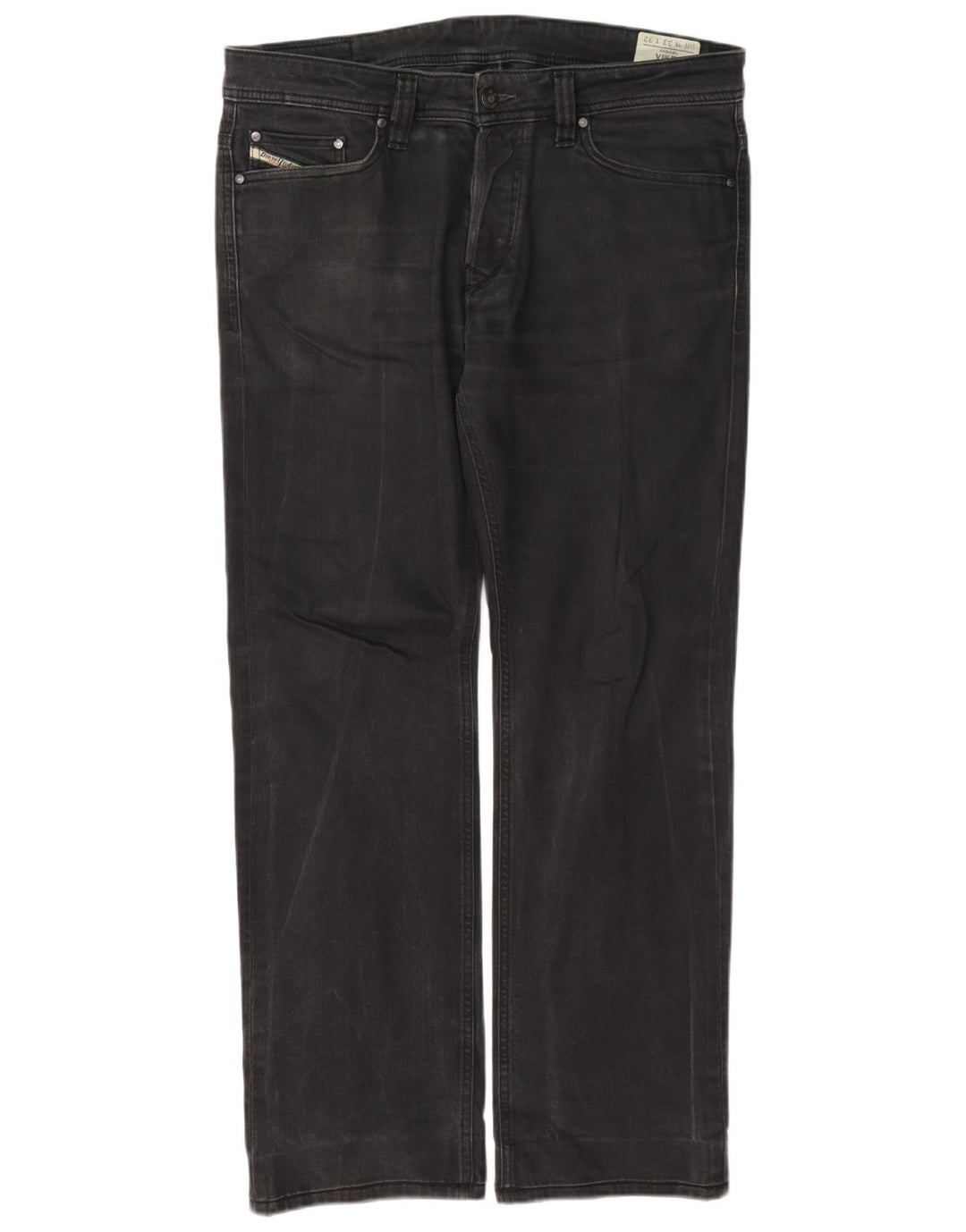 Ανδρικό τζιν Diesel Viker Straight W33 L32 Γκρι βαμβακερό
