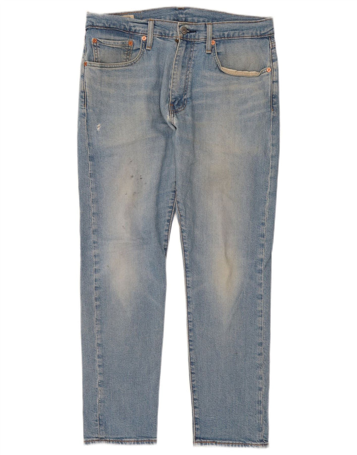 Levi's Mens 512 Slim Tapered Jeans W32 L30 Blue Cotton