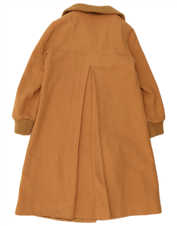 Vintage γυναικείο πανωφόρι UK 14 Medium Beige Wool