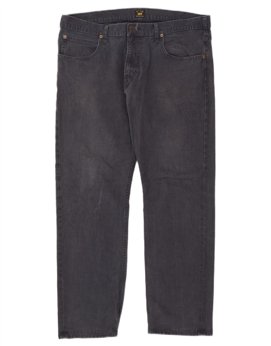 Lee Mens Blake Straight Jeans W36 L30 Blue Cotton