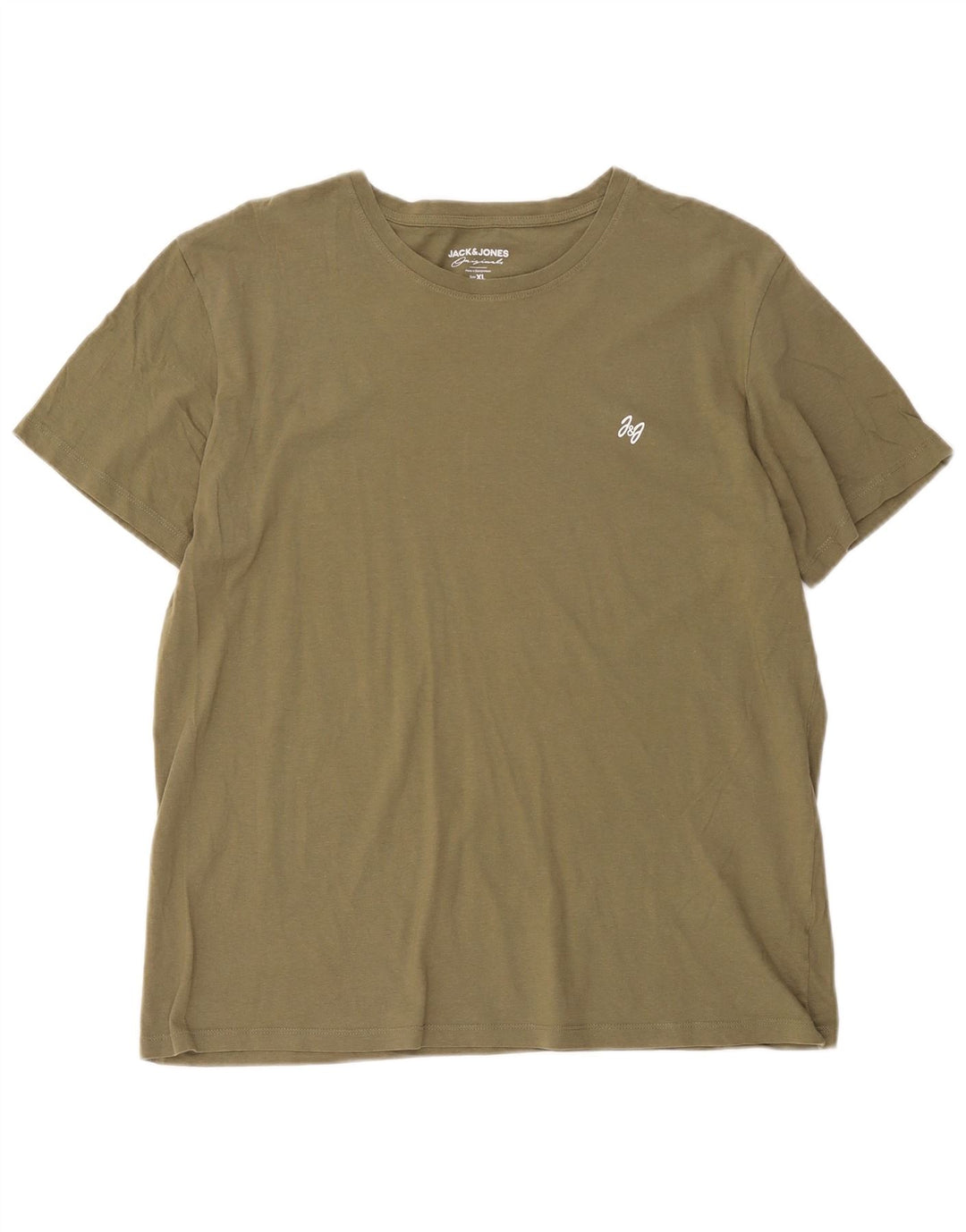 Jack & Jones Ανδρικό T-Shirt Top XL Khaki