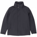 Ανδρικό μπουφάν με κουκούλα Slam UK 36 Small Navy Blue Nylon
