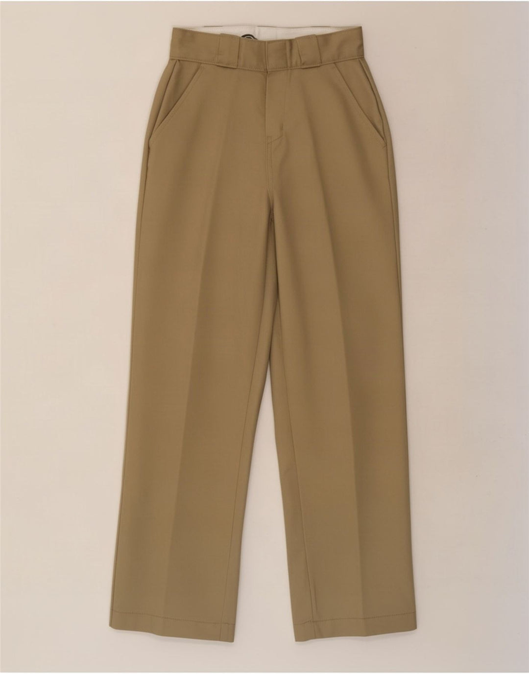 Dickies Γυναικείο ίσιο παντελόνι Chino W24 L26 Beige Polyester