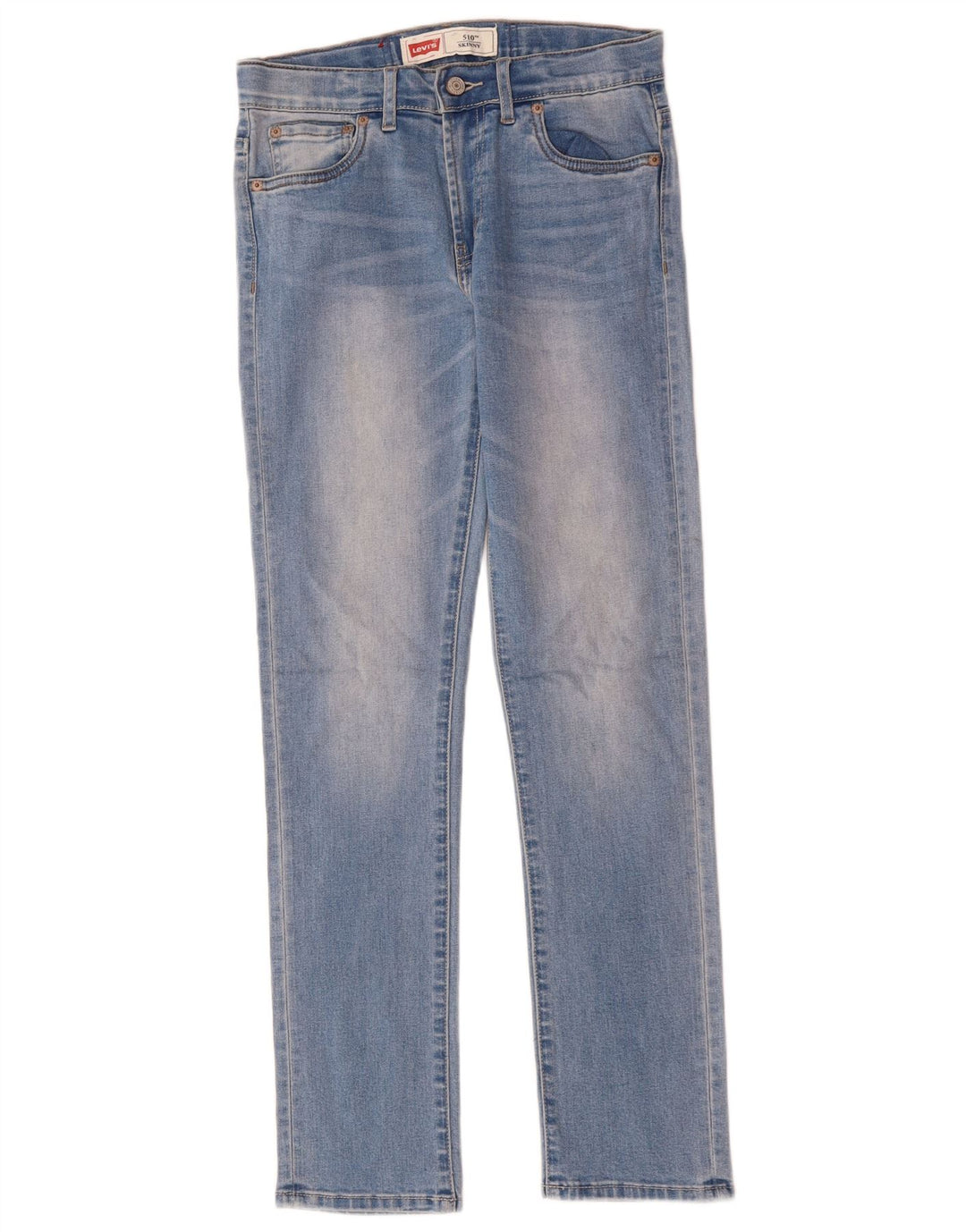 Levi's Boys 510 Straight Jeans 13-14 ετών W28 L30 Μπλε βαμβακερό