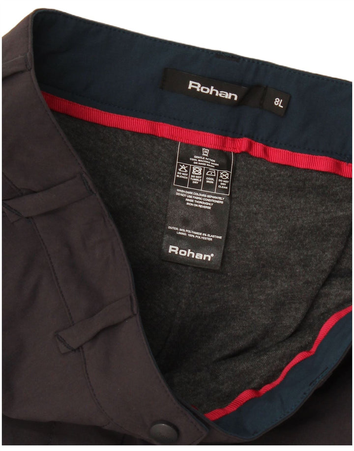 Rohan γυναικείο μποτάκι παντελόνι Chino UK 8 Small W30 L33 Grey Polyamide