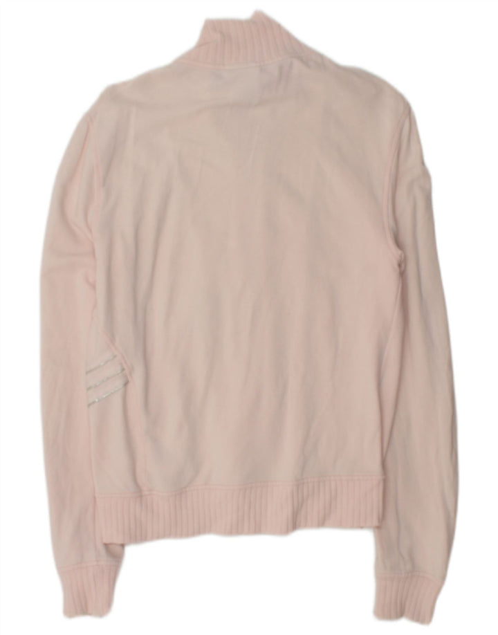 Γυναικεία αθλητική φόρμα Adidas Top Jacket UK 14 Medium Pink Cotton