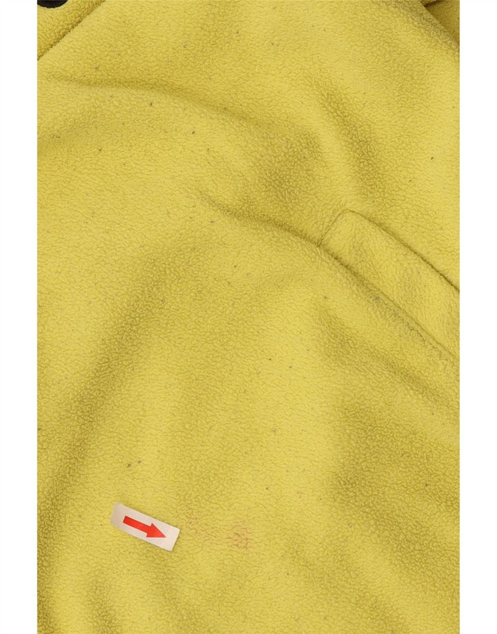Champion Ανδρικά γραφικά με κουκούλα Fleece Jumper Μεγάλος κίτρινος πολυεστέρας