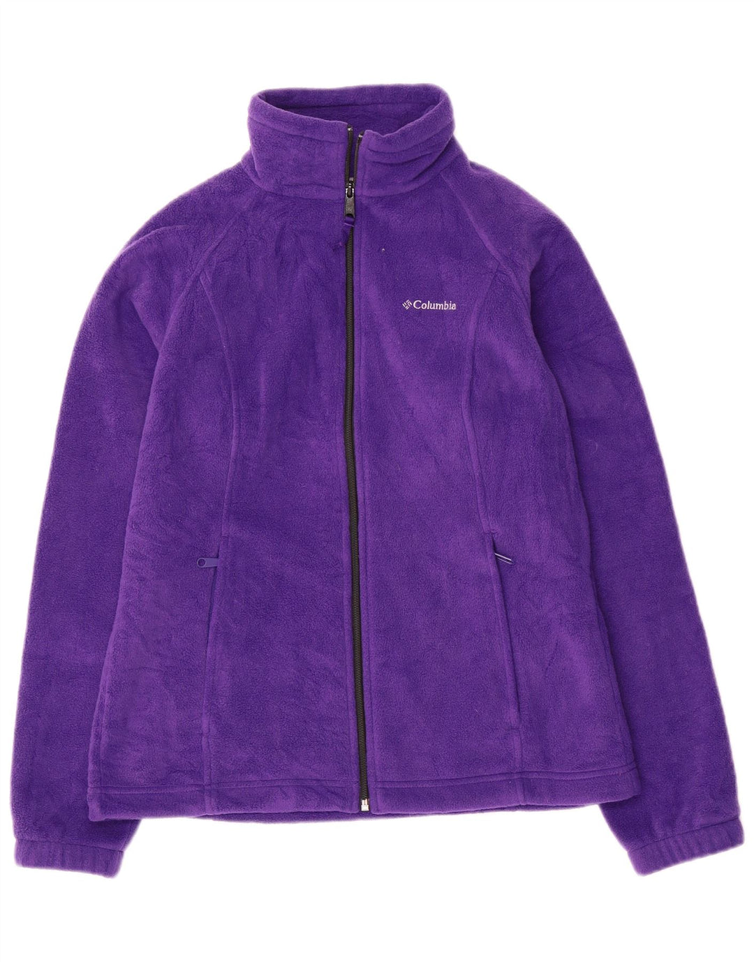 Columbia Γυναικείο Fleece Jacket UK 14 Medium Purple Polyester