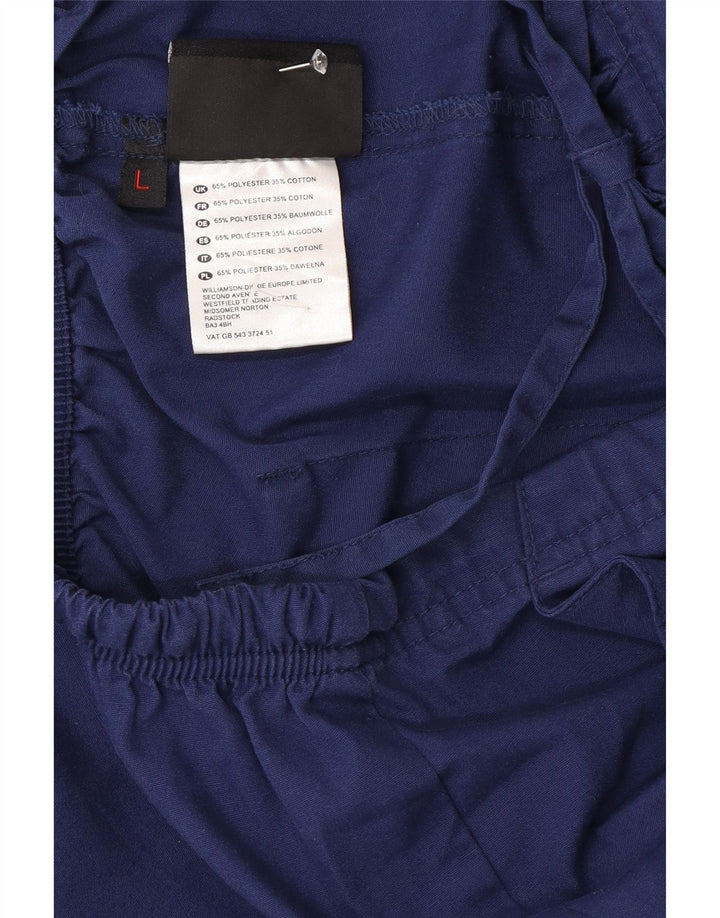 Dickies Ανδρικό κανονικό παντελόνι Cargo μεγάλο W34 L30 Navy Blue Polyester