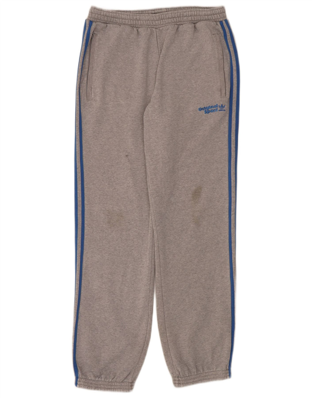 Ανδρική φόρμα Adidas Παντελόνι Joggers Μεσαίο Γκρι βαμβακερό