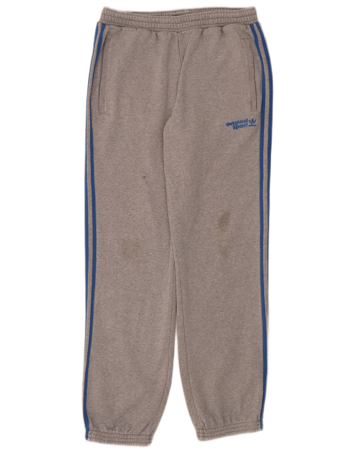 Ανδρική φόρμα Adidas Παντελόνι Joggers Μεσαίο Γκρι βαμβακερό