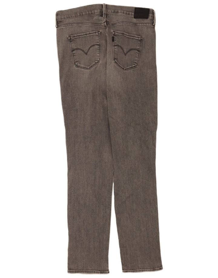 Levi's Womens 312 Shaping Slim Jeans W31 L32 Γκρι βαμβακερό