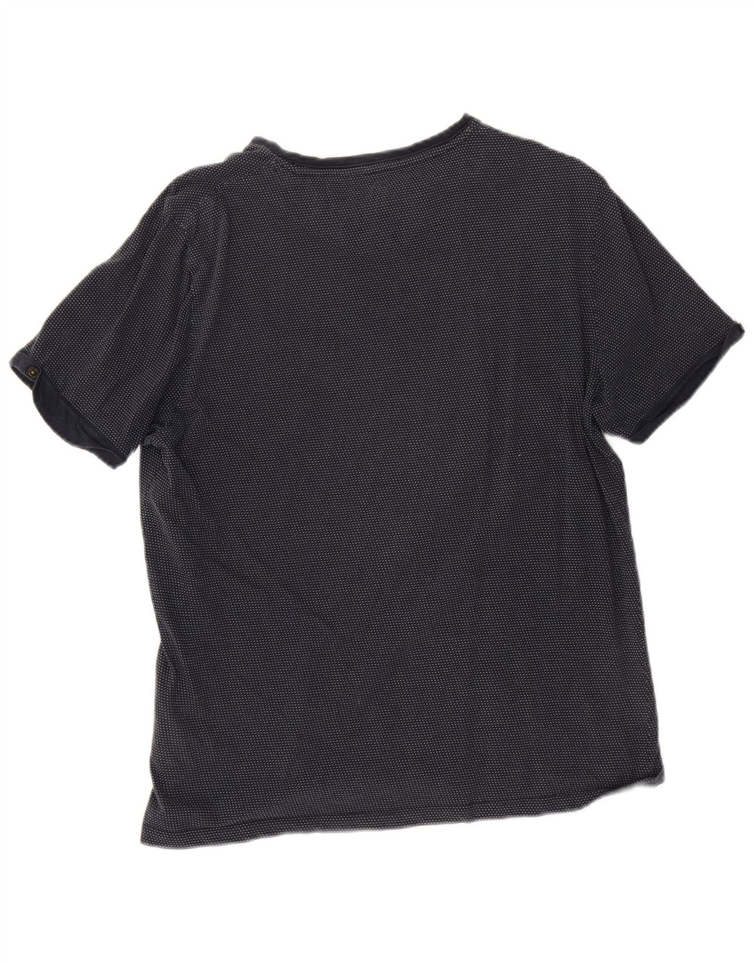 Ανδρικό T-Shirt Ted Baker Top Size 4 Large Navy Blue από βαμβάκι