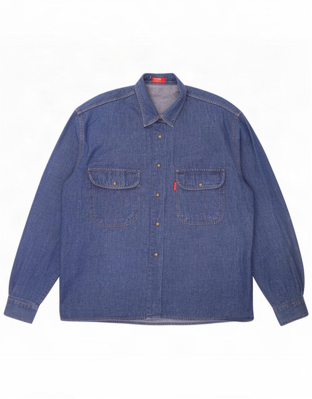 Carrera Ανδρικό τζιν πουκάμισο Medium Navy Blue