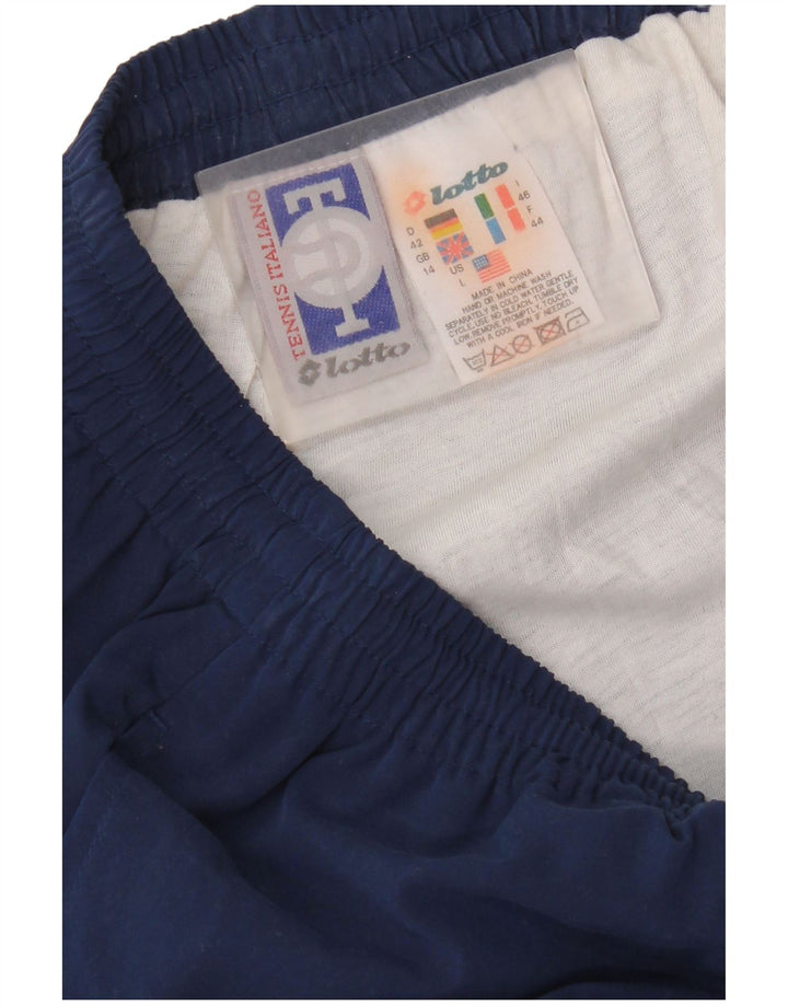 Γυναικεία αθλητική φόρμα Lotto Παντελόνι UK 14 Large Navy Blue Polyester