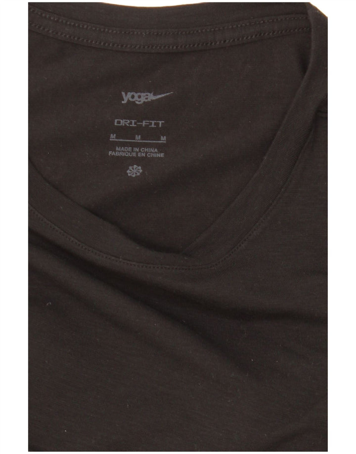 Γυναικείο T-shirt Nike Dri Fit Top UK 14 Medium Black