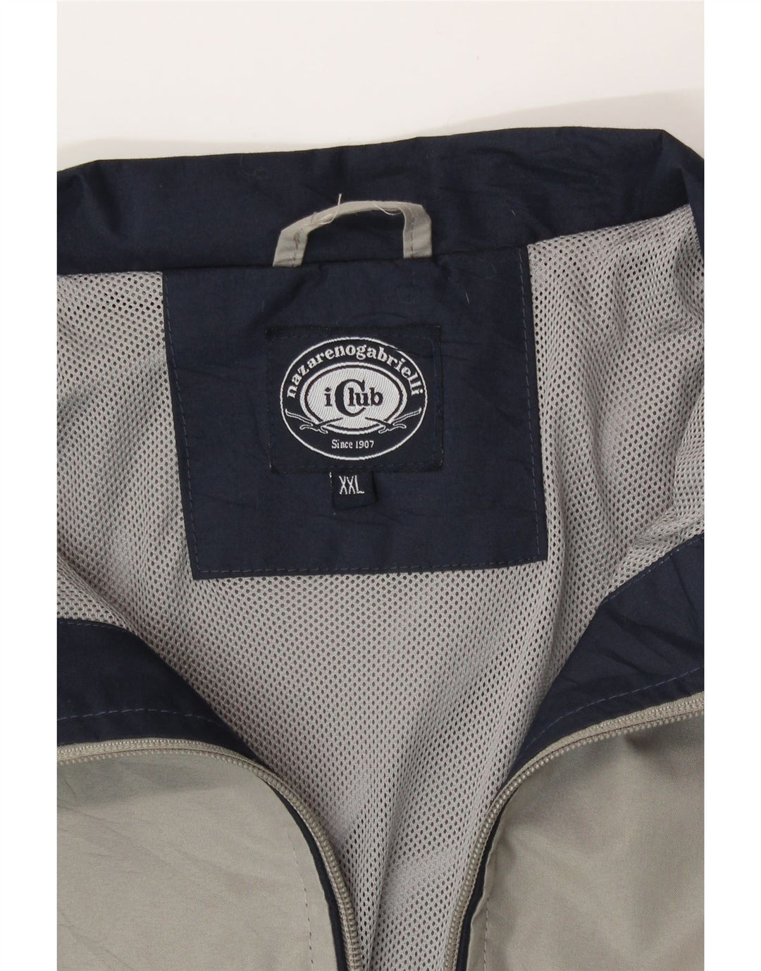 Ανδρικό μπουφάν Nazareno Gabrielli UK 44 2XL Grey Polyester