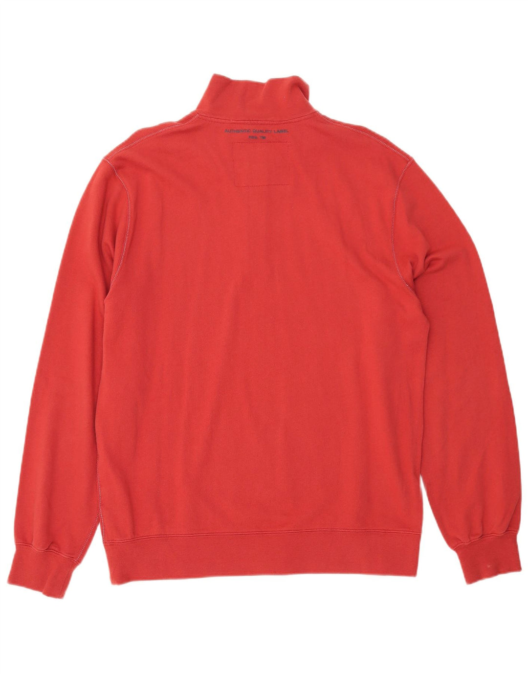MARLBORO CLASSICS Ανδρικό φούτερ με φερμουάρ Jumper XL Κόκκινο βαμβακερό
