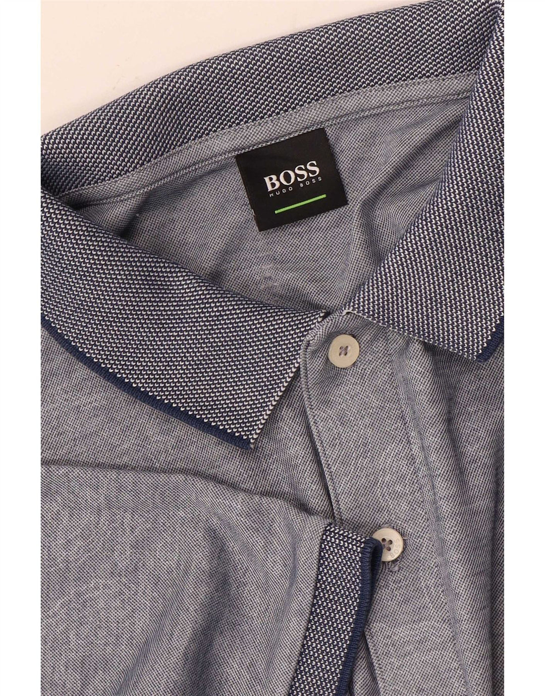 Ανδρικό μπλουζάκι πόλο Hugo Boss XL Navy Blue