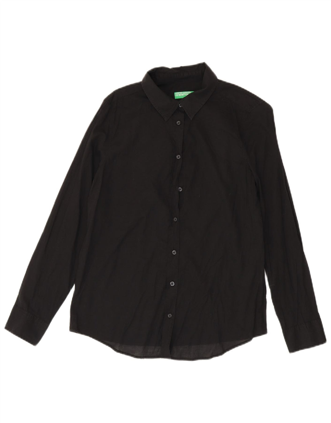 Γυναικείο πουκάμισο Benetton UK 14 Medium Black