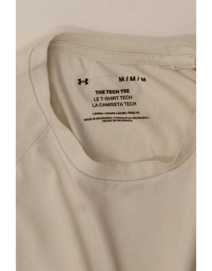 Under Armour Ανδρικό T-Shirt Top Medium White