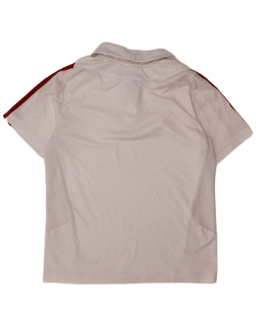 Πουκάμισο ADIDAS για αγόρι Climacool Polo 9-10 ετών Λευκός Πολυεστέρας