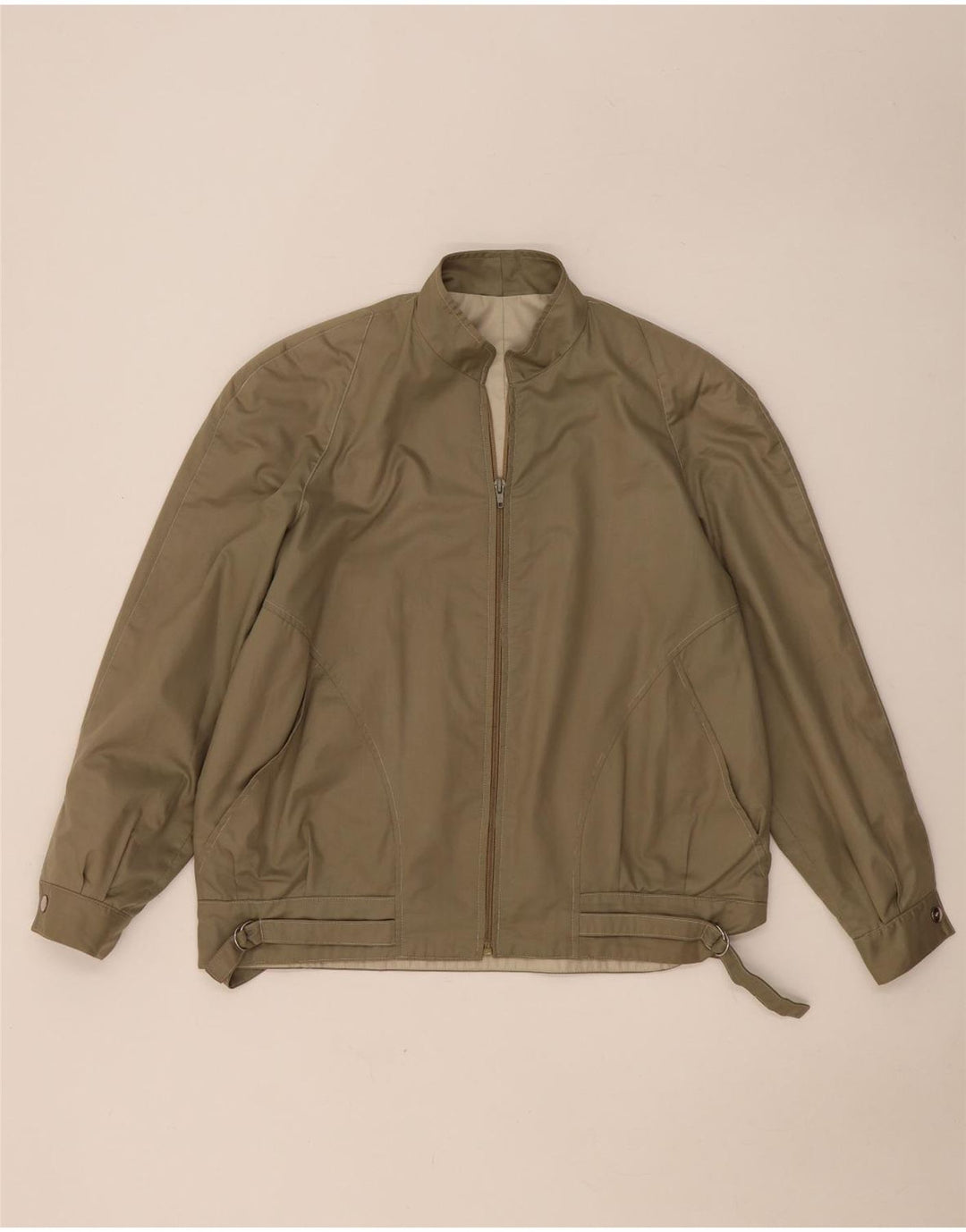 VINTAGE Ανδρικό Bomber Jacket UK 40 Large Khaki