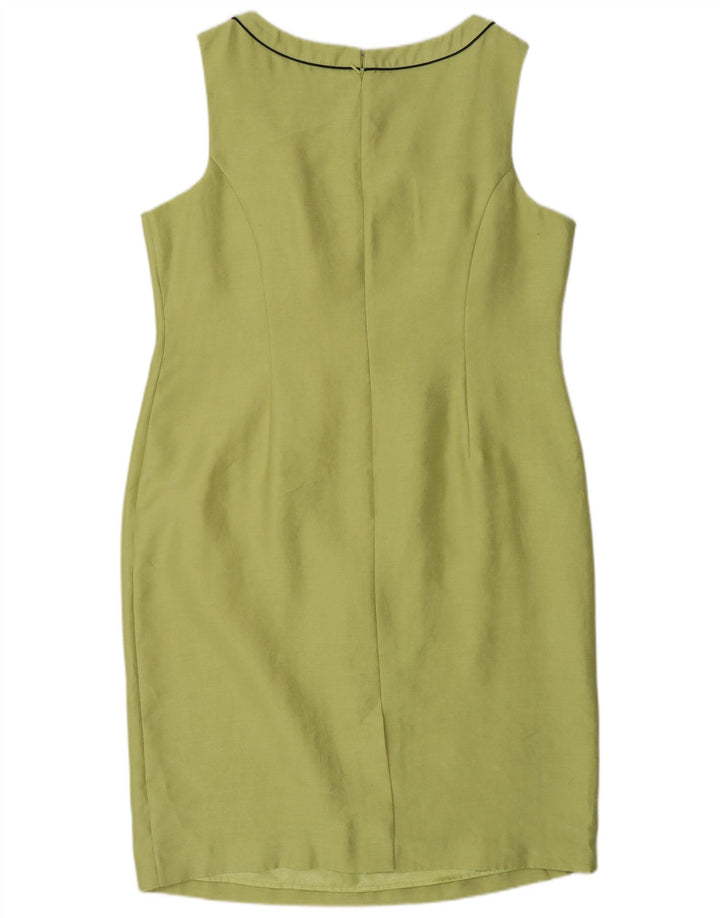 Γυναικείο αμάνικο φόρεμα Jacques Vert UK 18 XL πράσινο πολυεστέρα