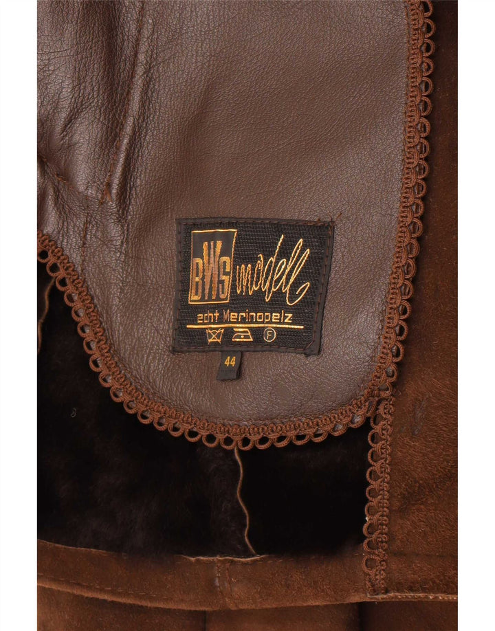 BWS Γυναικείο Παλτό Shearling EU 44 XL Καφέ