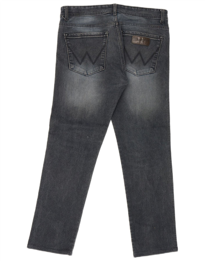 Ανδρικό τζιν Wrangler ίσιο W36 L30 Μπλε βαμβακερό