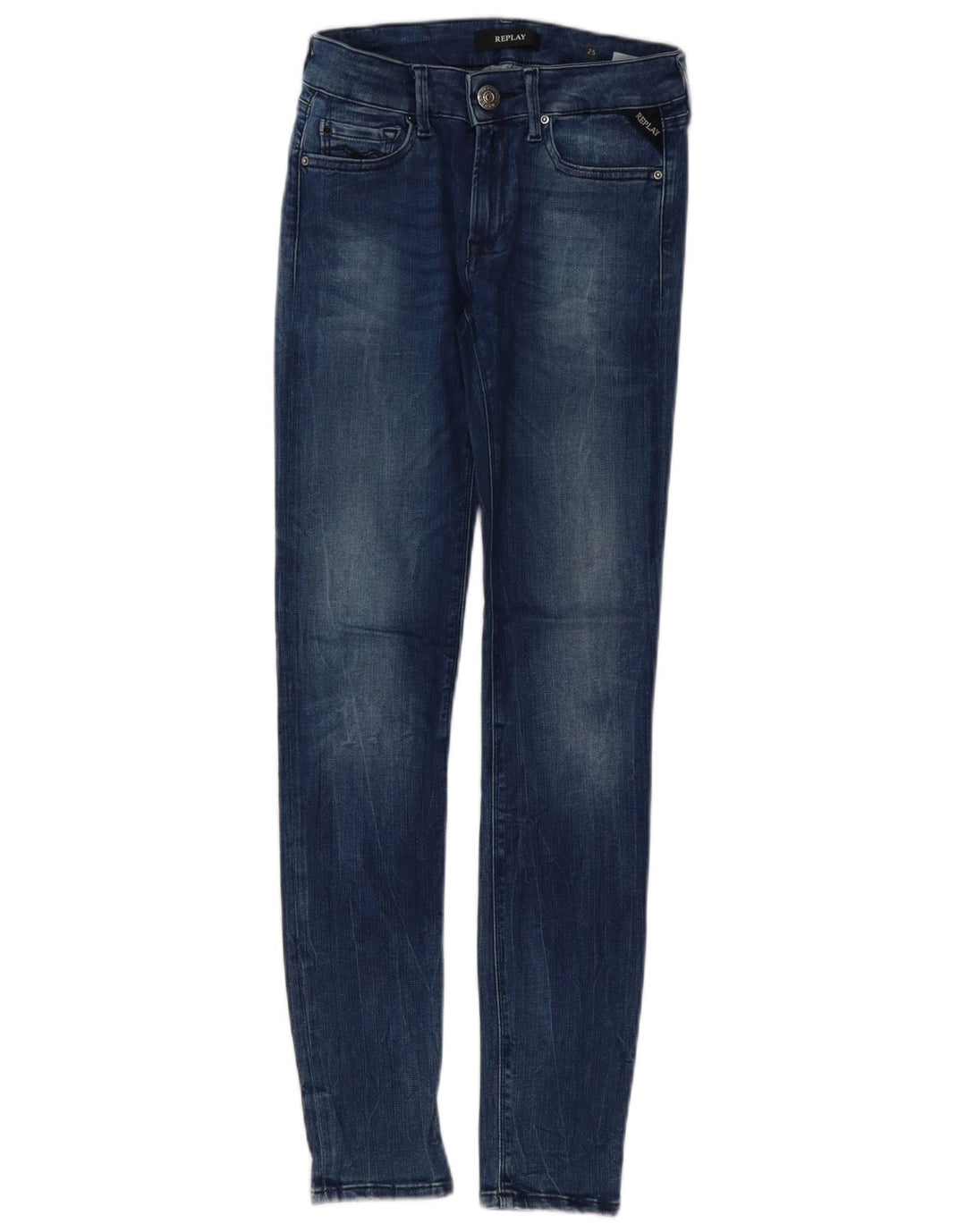 REPLAY Γυναικείο Skinny Jeans W25 L29 Navy Blue
