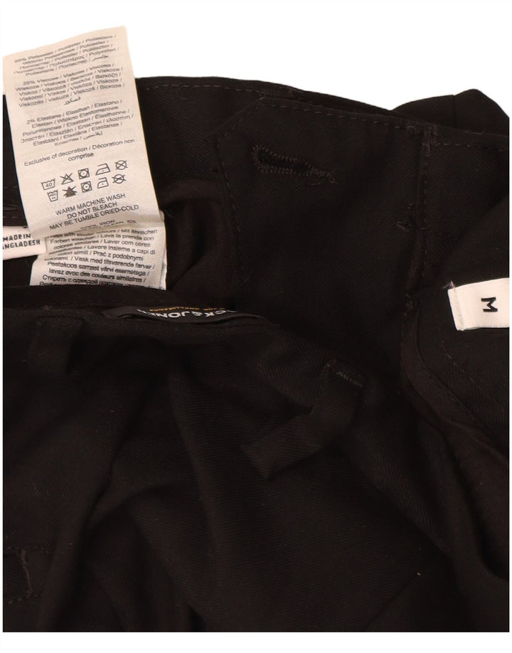 JACK & JONES Ανδρικό σορτς Chino Medium W30 Μαύρο πολυεστέρα