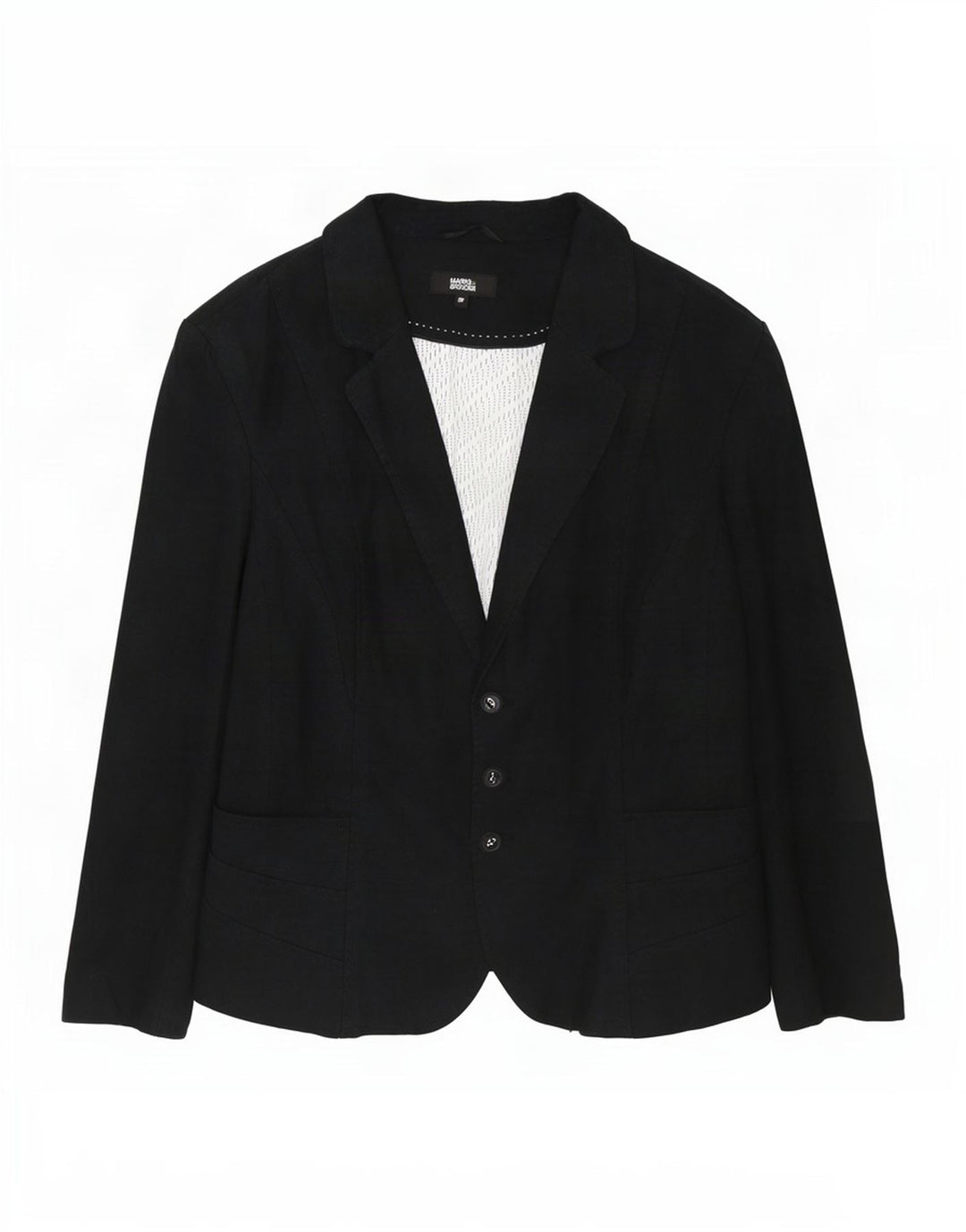 Marks & Spencer Γυναικείο Μπουφάν Blazer UK 22 3XL Γκρι λινό