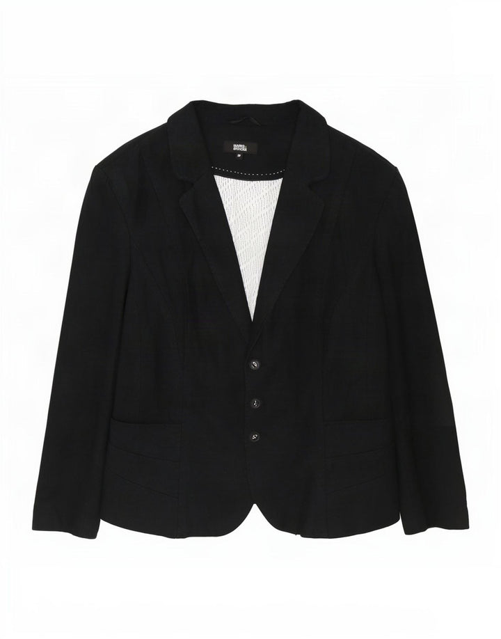 Marks & Spencer Γυναικείο Μπουφάν Blazer UK 22 3XL Γκρι λινό