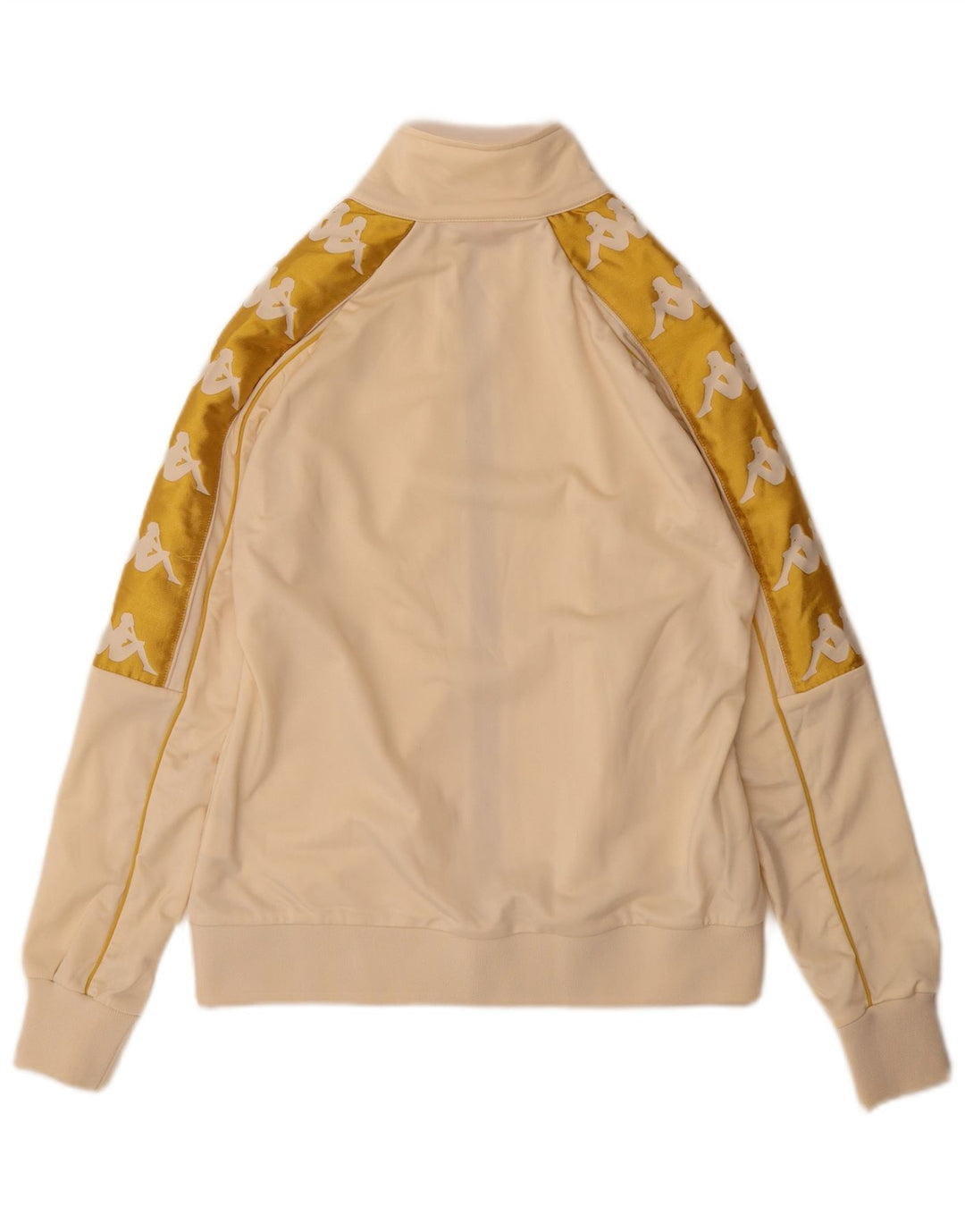 Γυναικεία φόρμα γραφικών Kappa Top Jacket UK 10 Small Beige Colourblock