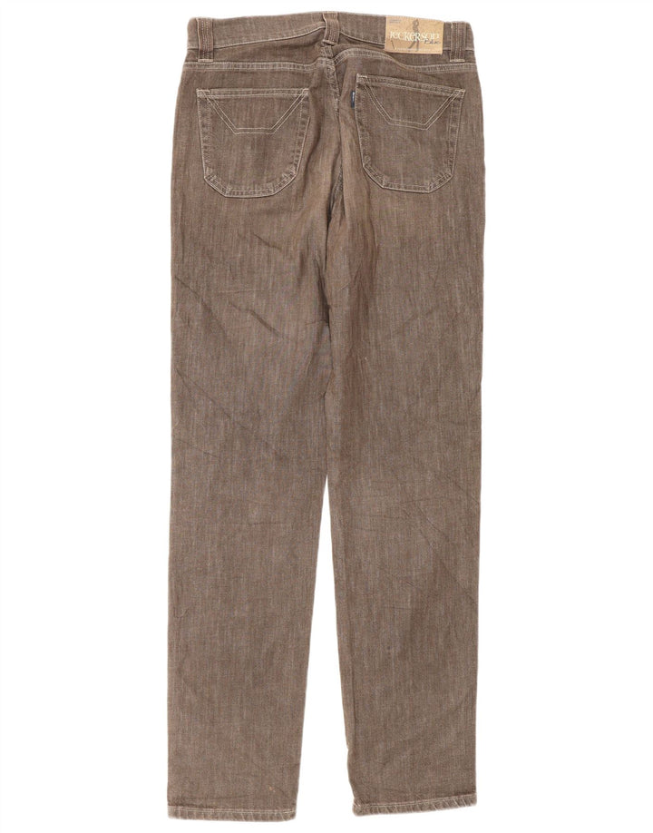 Jeckerson Ανδρικό Slim Jeans W32 L34 Καφέ Βαμβακερό